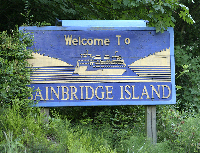 Welcome to Bainbridge Island, Washington